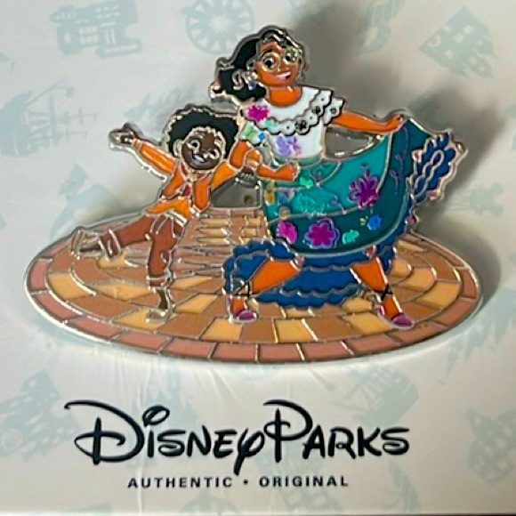 Disney Parks canto Mirabel and Cousin Antonio Dancing Pin - Picture 1 of 3